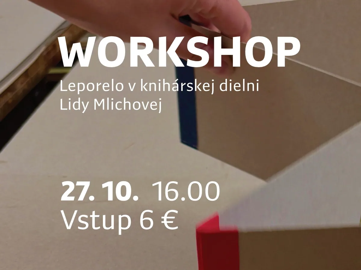WORKSHOP Leporelo pre deti (6-12r)