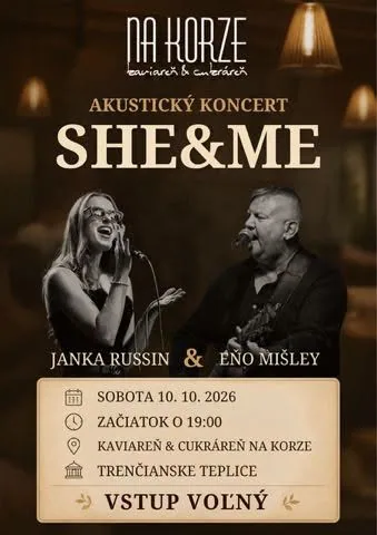 Akustický koncert SHE&ME