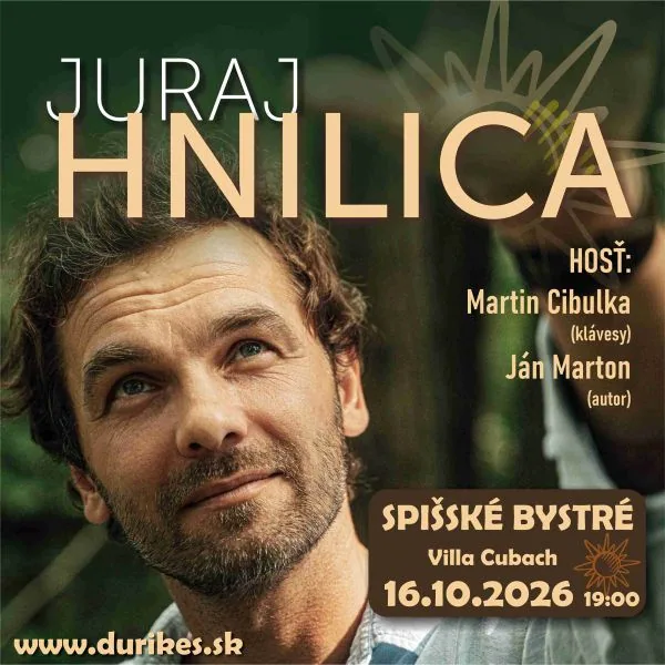Akustický koncert – Juraj HNILICA