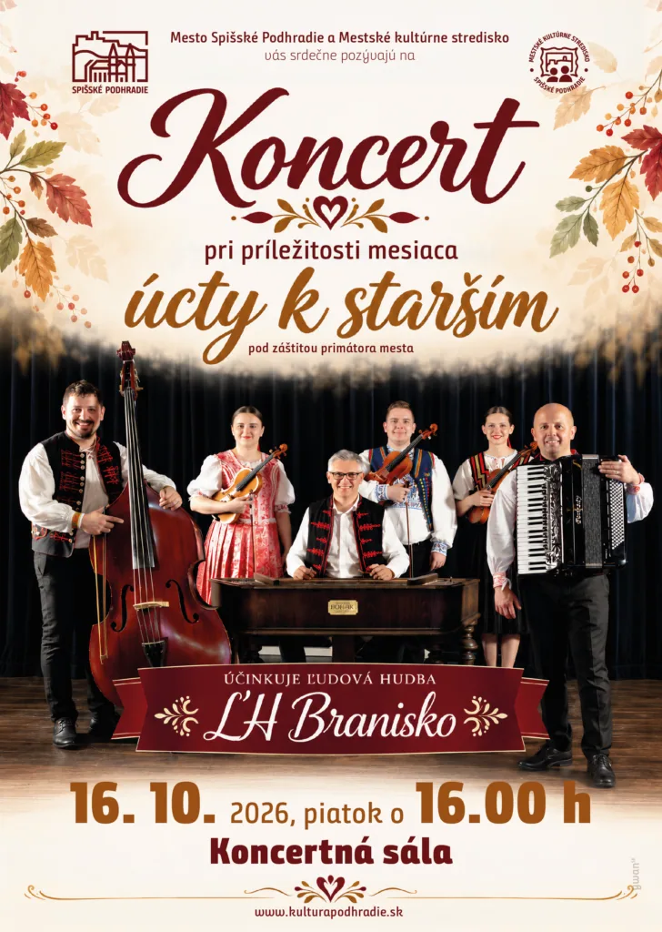 KONCERT PRI PRÍLEŽITOSTI MESIACA ÚCTY K STARŠÍM