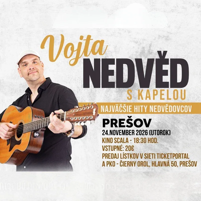 VOJTA NEDVĚD S KAPELOU