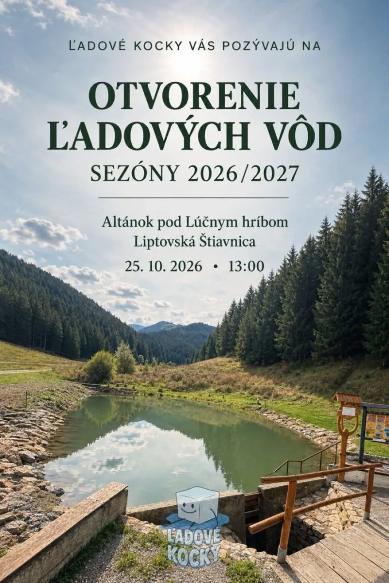 OTVORENIE ĽADOVÝCH VÔD 2026/2027 (Liptovská Štiavnica)