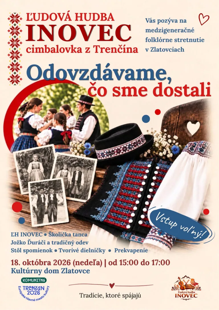 Odovzdávame, čo sme dostali