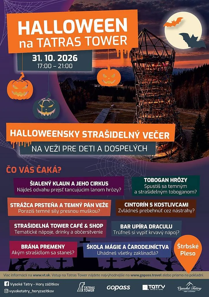 Halloween na Tatras Tower