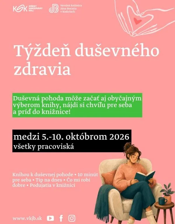 Týždeň duševného zdravia v knižnici