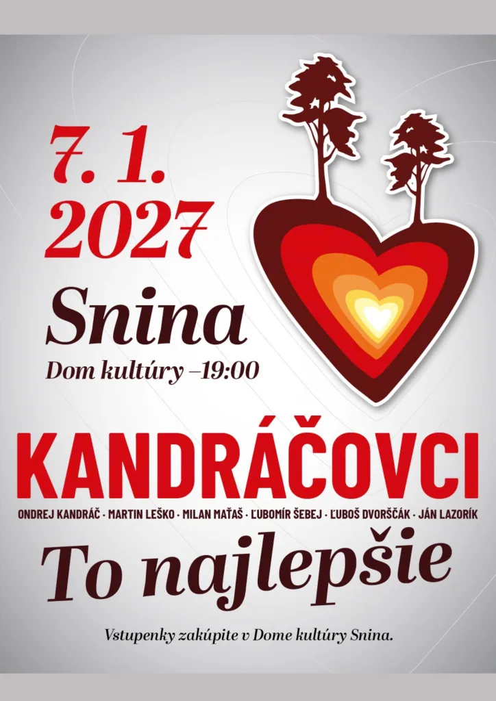 KANDRÁČOVCI - Novoročný koncert