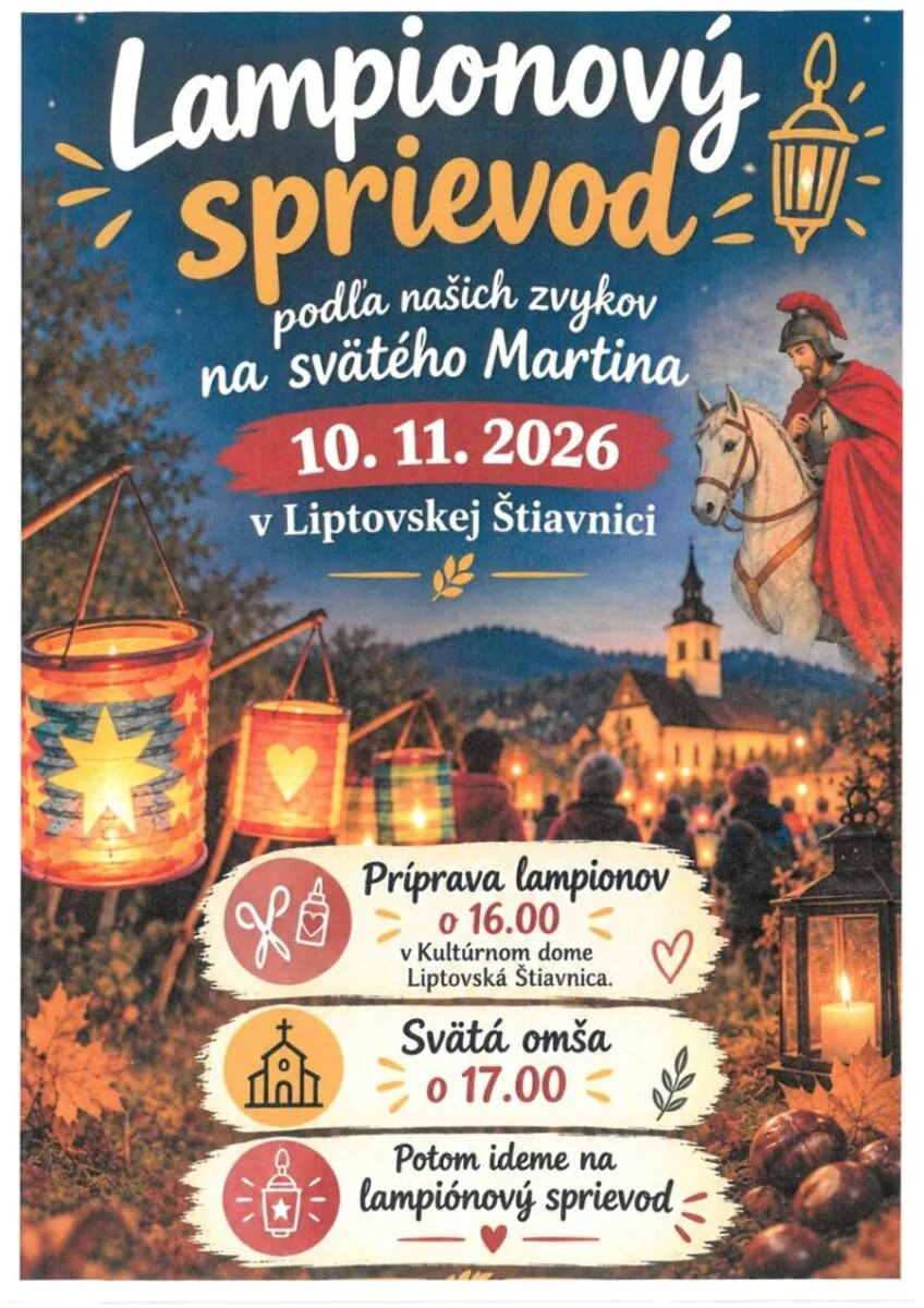 LAMPIÓNOVÝ SPRIEVOD (Liptovská Štiavnica)