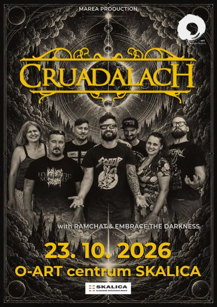 CRUADALACH + RAMCHAT + support v O-art centre