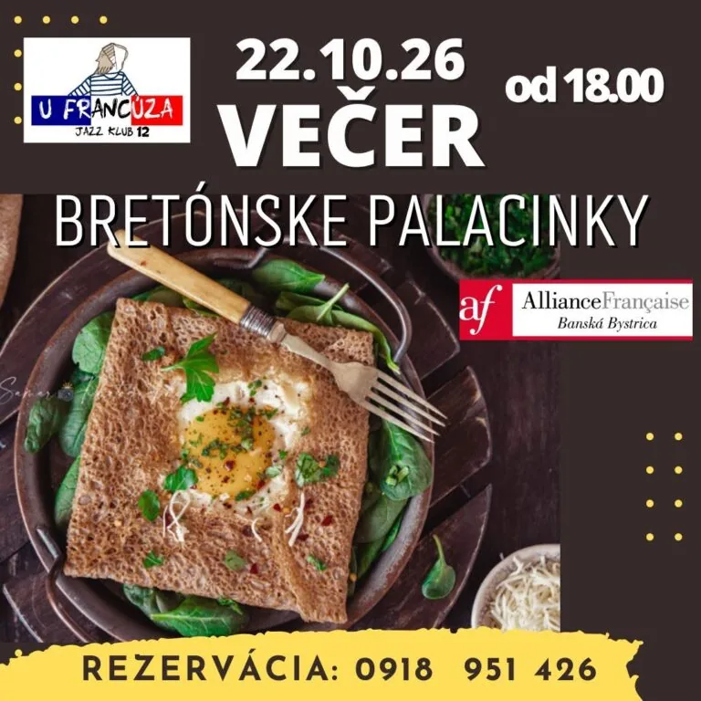 Večer Bretónske palacinky