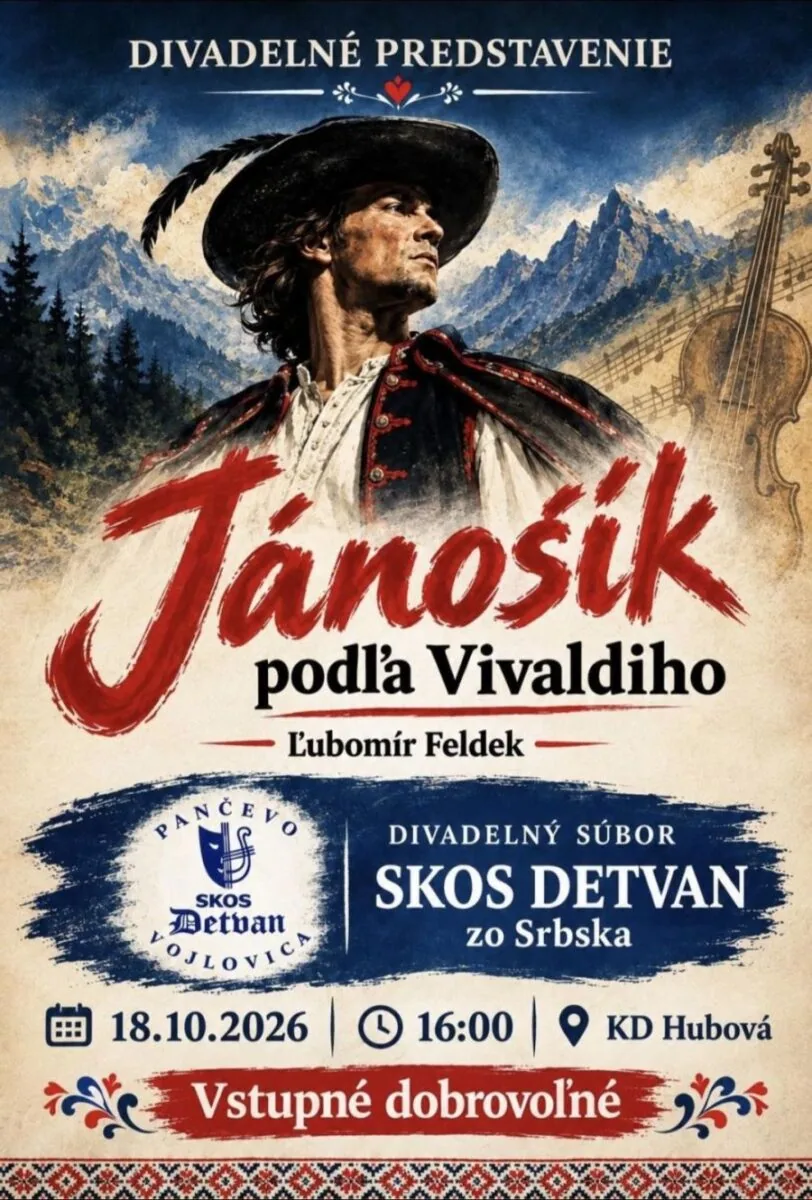 JÁNOŠÍK PODĽA VIVALDIHO (Hubová)