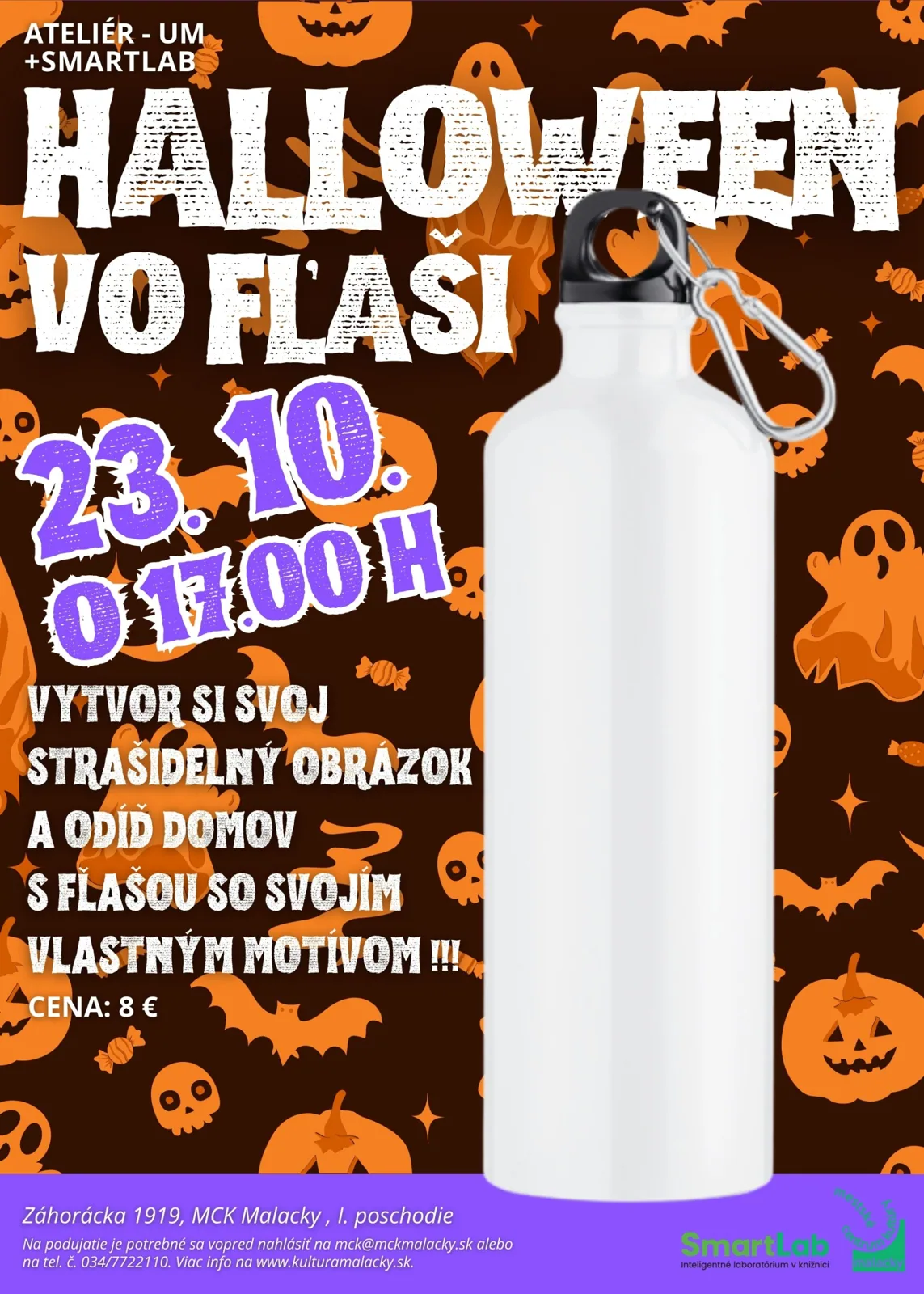 ATELIÉR-UM + SmartLab: HALLOWEEN vo fľaši