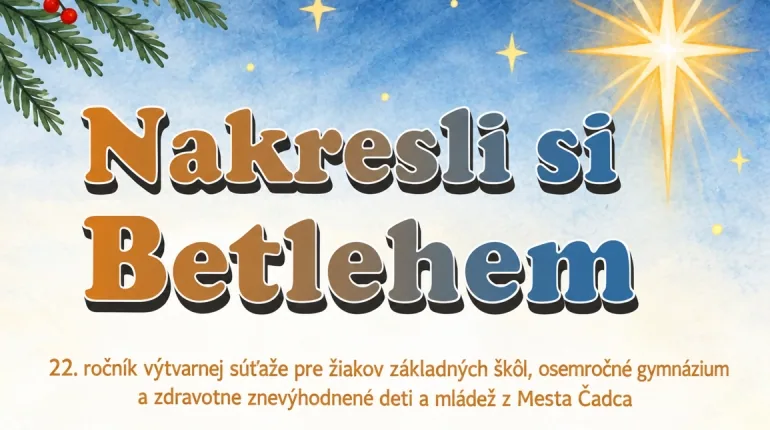 Nakresli si betlehem 2026