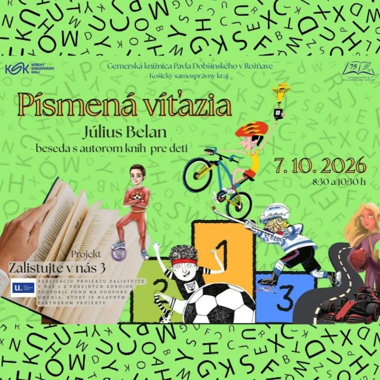 Písmená víťazia – Július Belan