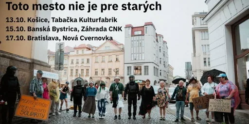 Toto mesto nie je pre starých - Banská Bystrica / Záhrada CNK
