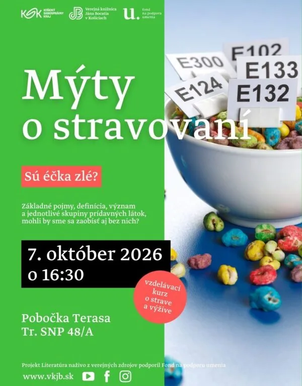 Mýty o stravovaní – sú éčka zlé?