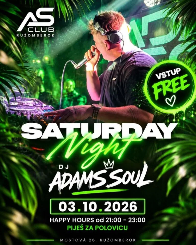 SATURDAY NIGHT PARTY (Dance Bar AS Club)