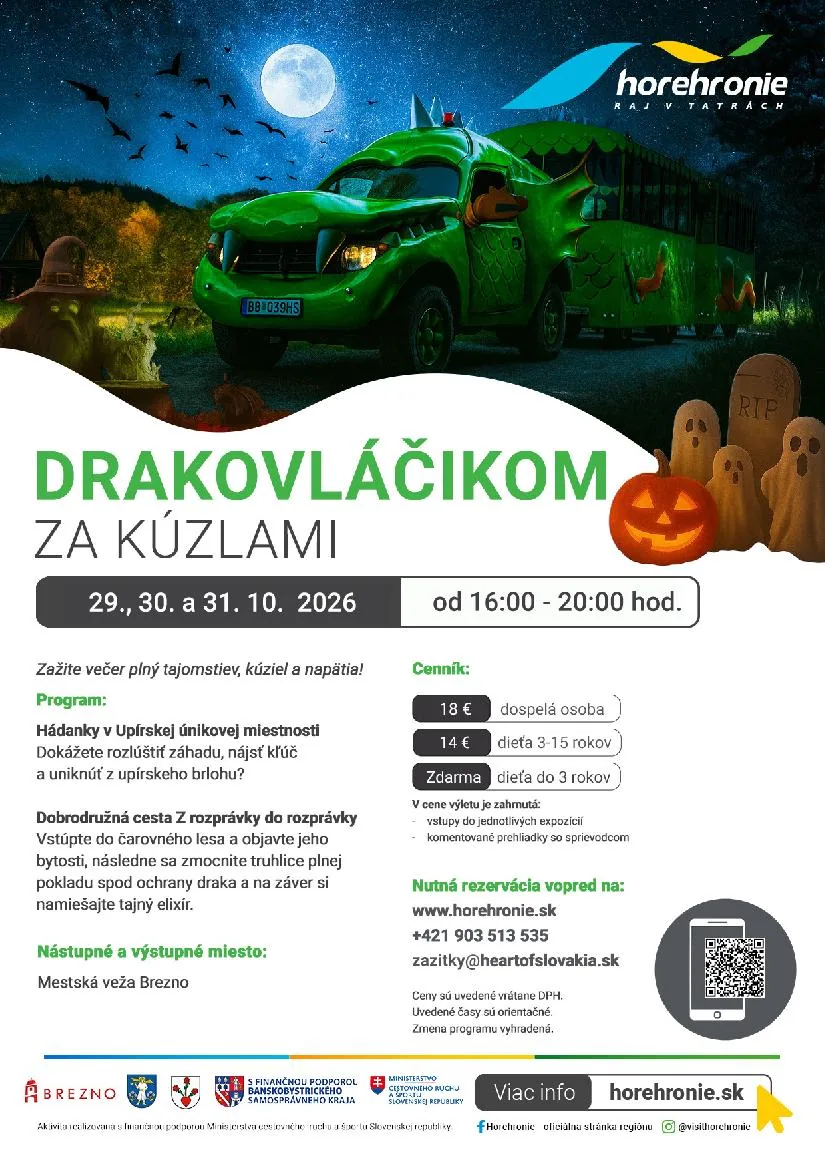 Drakovláčikom za kúzlami
