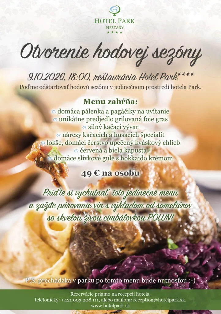 OTVORENIE HODOVEJ SEZÓNY
