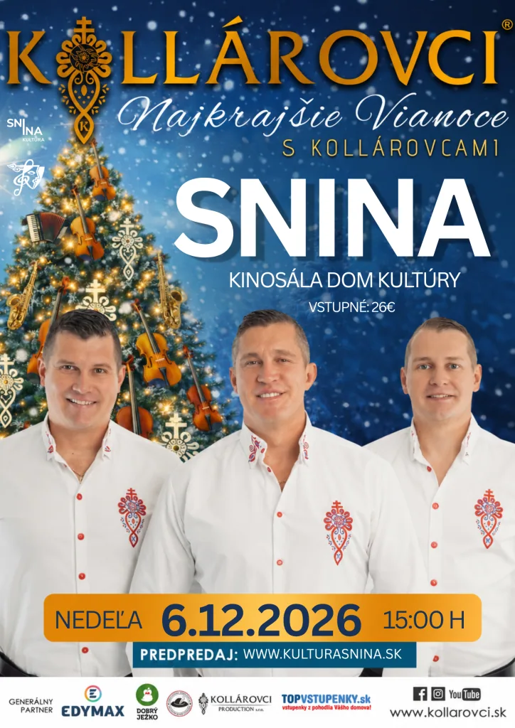 Najkrajšie Vianoce s KOLLÁROVCAMI