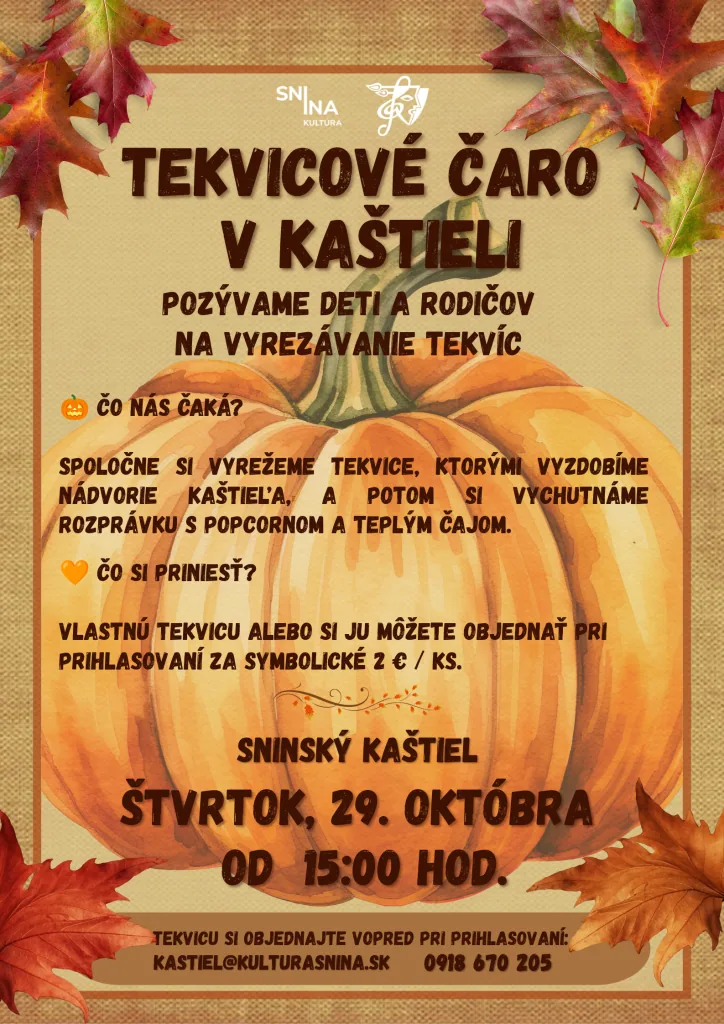 Tekvicové čaro v kaštieli