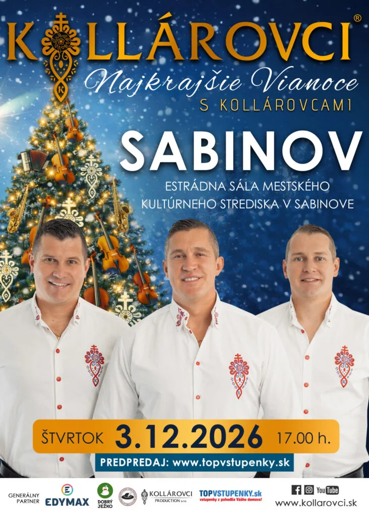 NAJKRAJŠIE VIANOCE S KOLLÁROVCAMI 3.12.