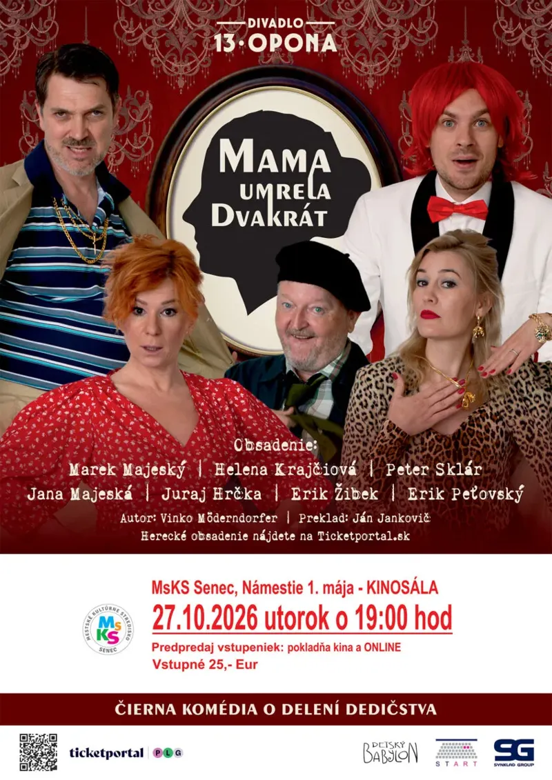 Divadlo 13. opona: Mama umrela dvakrát
