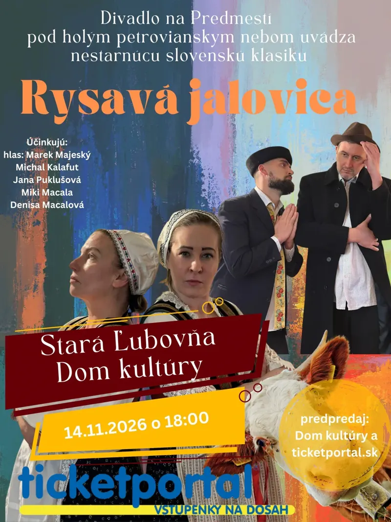 Rysavá jalovica - Divadlo na Predmestí
