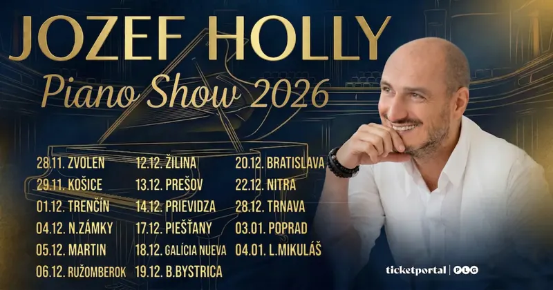 Vianočný koncert Jozef Holly