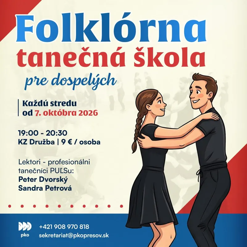 FOLKLÓRNA TANEČNÁ ŠKOLA PRE DOSPELÝCH