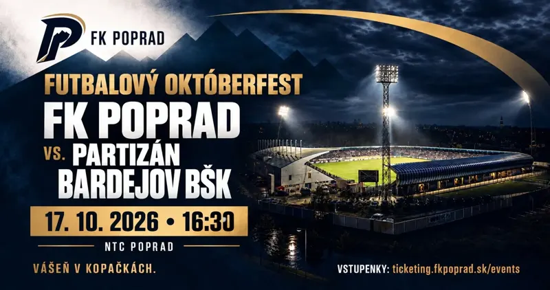 FK Poprad vs. Partizán Bardejov BŠK