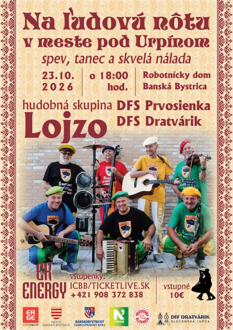 Na ľudovú nôtu v meste pod Urpínom