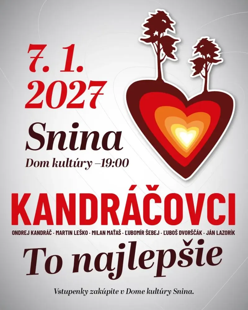 KANDRÁČOVCI - Novoročný koncert