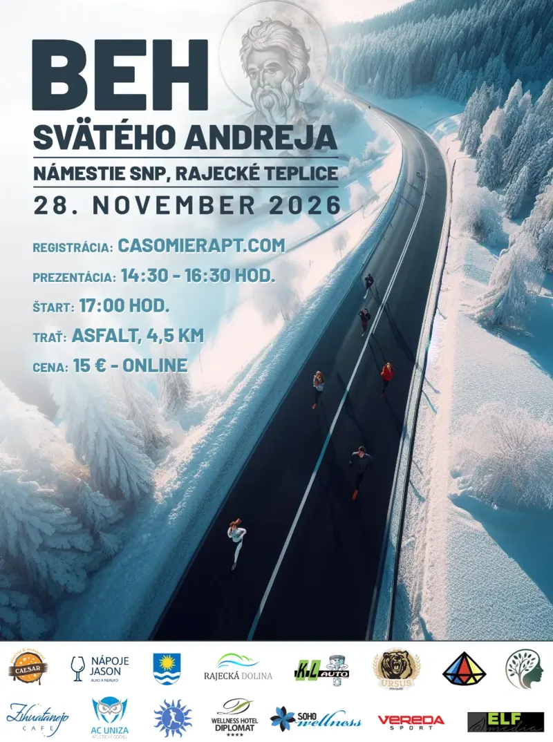 Beh svätého Andreja 2026