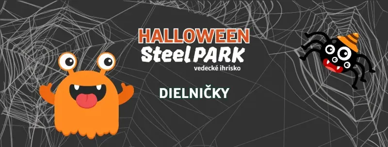 Halloweenske dielničky | Rozsvieť si strašidielko v SteelParku