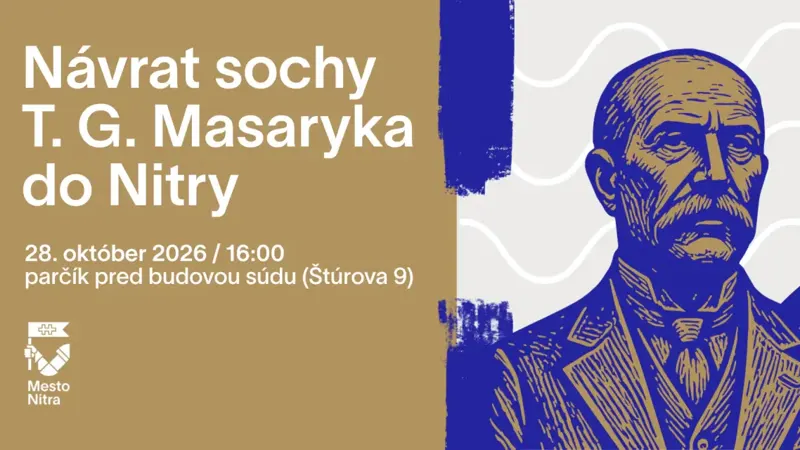 Návrat sochy T. G. Masaryka do Nitry
