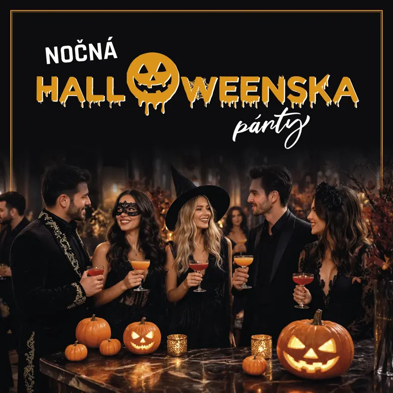 Nočná halloweenska párty v AquaCity