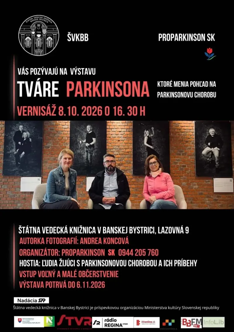 Tváre Parkinsona – VÝSTAVA