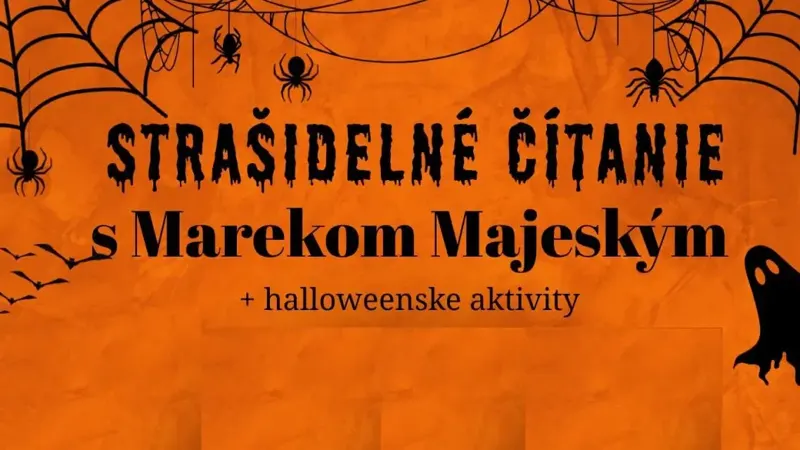 Strašidelné čítanie s Marekom Majeským