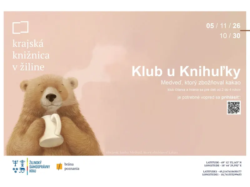 Klub u Knihuľky / Medveď, ktorý zbožňoval kakao