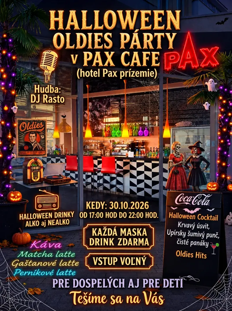 Halloween oldies párty