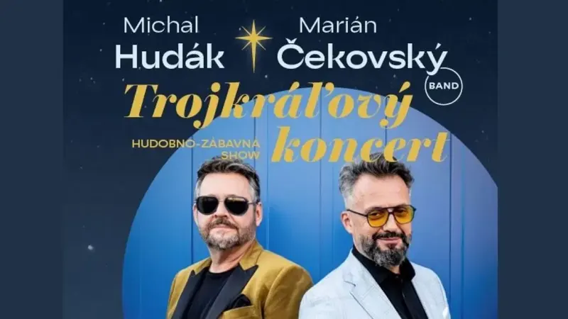 Michal Hudák, Marián Čekovský Band Trojkráľový koncert
