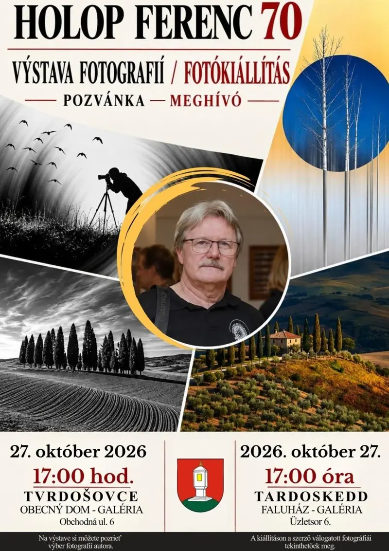 Holop Ferenc 70 - otvorenie výstavy