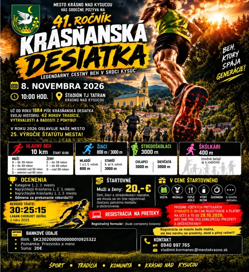 Krásňanská desiatka 2026