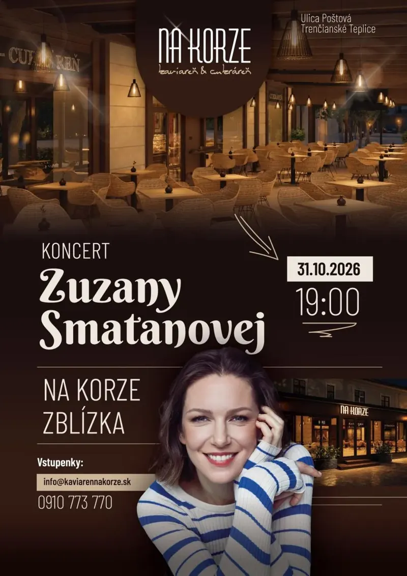 Koncert Zuzany Smatanovej