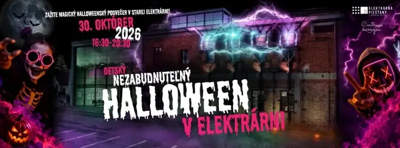 Detský Halloween v Elektrárni