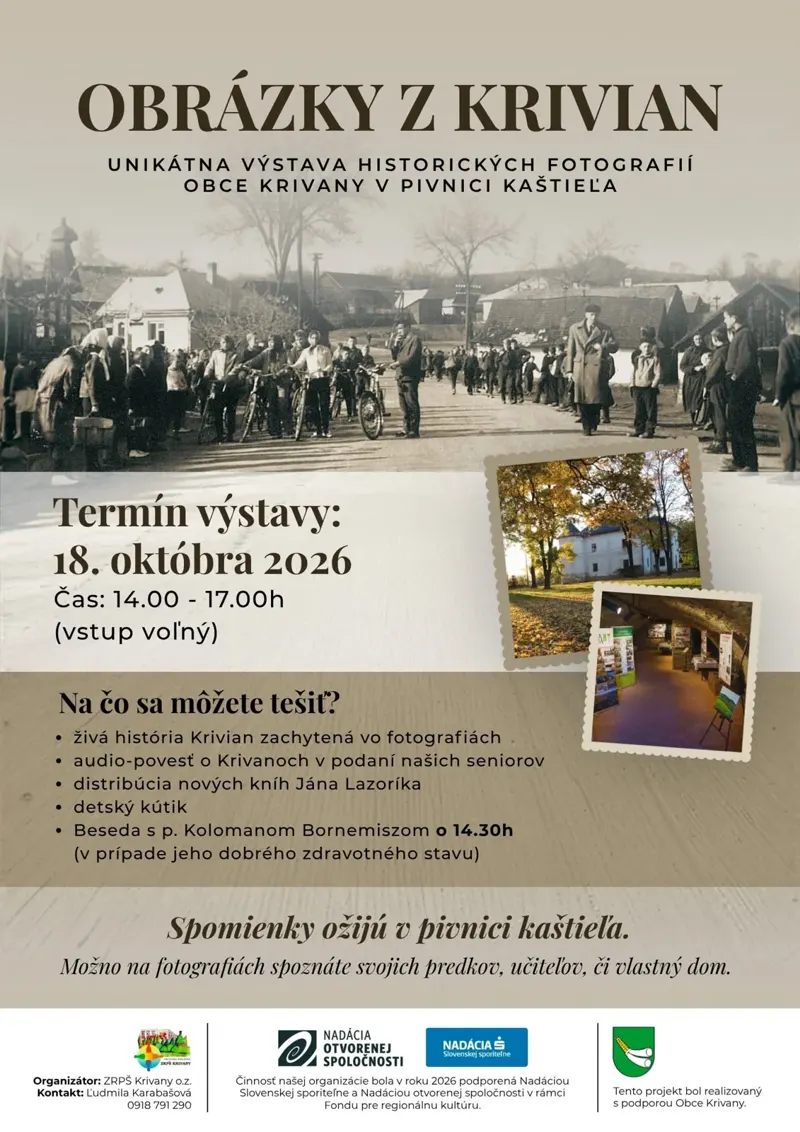 Výstava Obrázky z Krivian