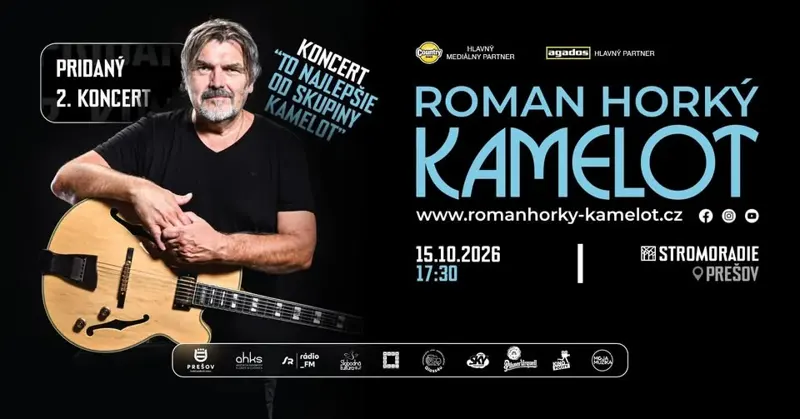 PRIDANÝ KONCERT: Roman Horký a Kamelot – To najlepšie