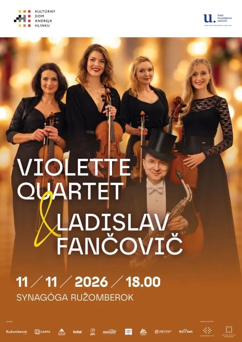 VIOLETTE QUARTET & LADISLAV FANČOVIČ (Synagóga)