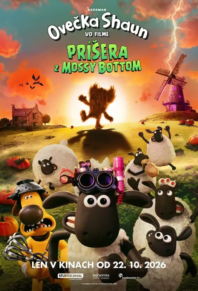 OVEČKA SHAUN VO FILME: PRÍŠERA Z MOSSY BOTTOM (Kino Kultúra)