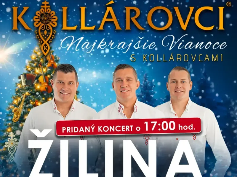 Najkrajšie Vianoce s KOLLÁROVCAMI - pridaný koncert